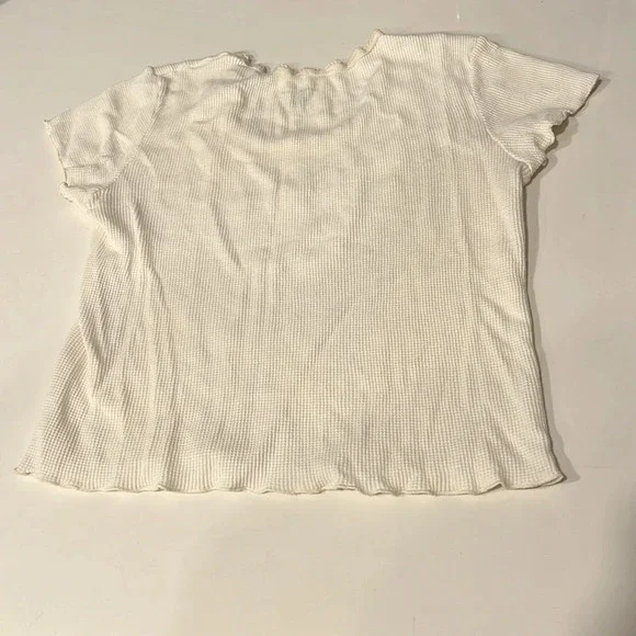 Brandy Melville White T-Shirt - Picture 3 of 3